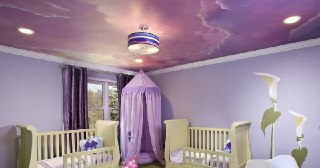 Натяжной потолок в детскую Новоалтайск, цена от 3067 руб.